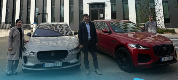 Thanks to the official Jaguar representative