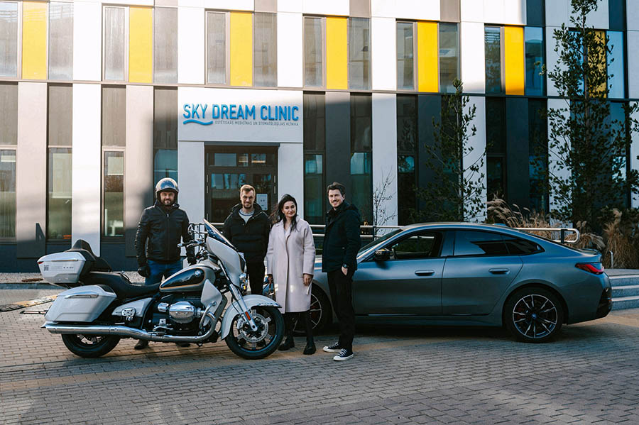 Руководство клиники Sky Dream было приглашено на корпоративное мероприятие BMW Latvia