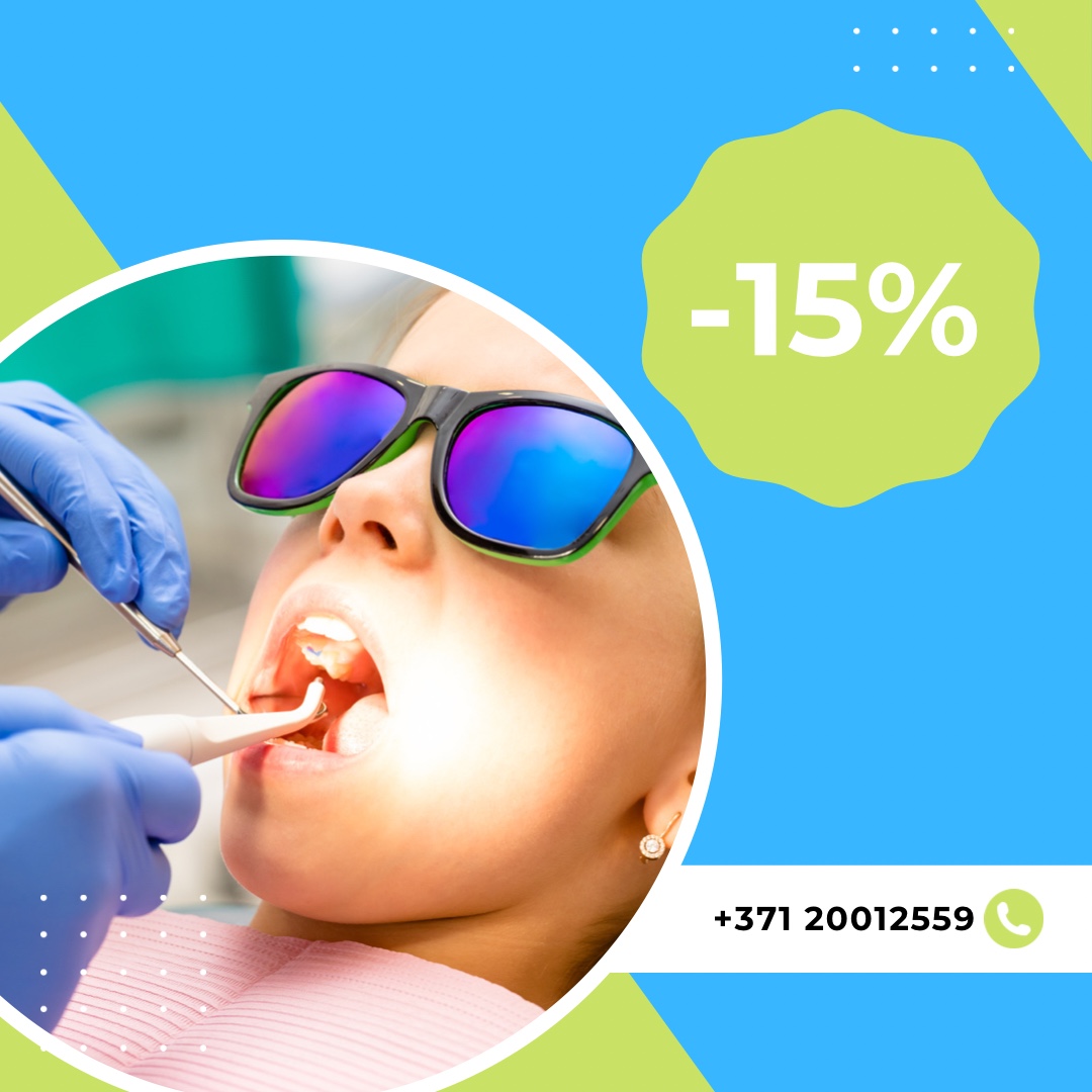 Tooth fairy – discount on children's dental hygiene